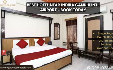 Best Hotel Near Indira Gandhi Intl Airport – Book Today