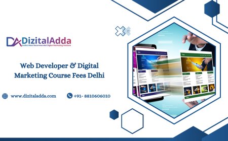 Web Developer & Digital Marketing Course Fees Delhi