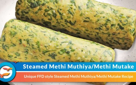 Steamed Methi Muthia Recipe for Diabetes