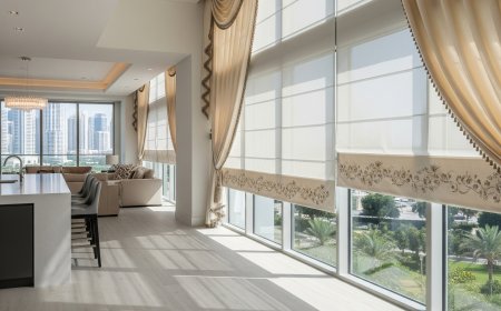 Reinvent Your Home in Dubai: Why SPC Flooring and Custom Window Treatments Are the Perfect Pair