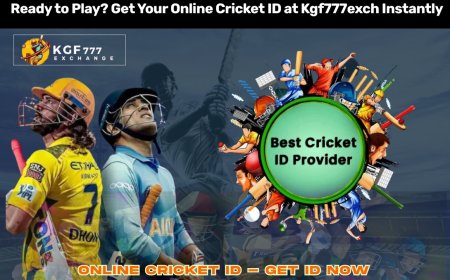 Ready to Play? Get Your Online Cricket ID at Kgf777exch Instantly
