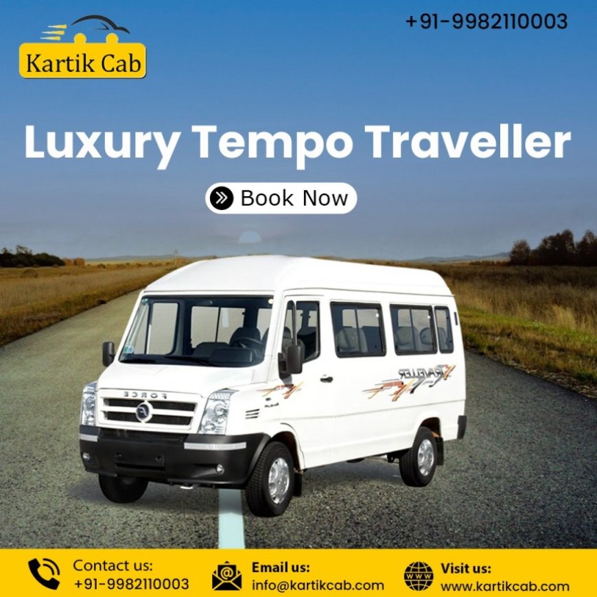 Luxury Tempo Traveller Hire in Rajasthan – Comfort Meets Class