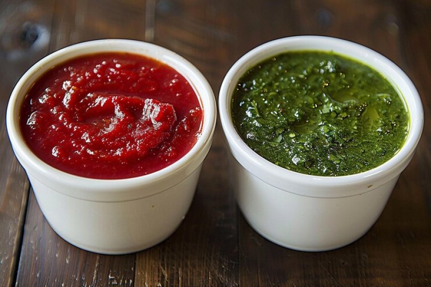 Schezwan Sauce vs Green Chutney: Flavor Showdown!