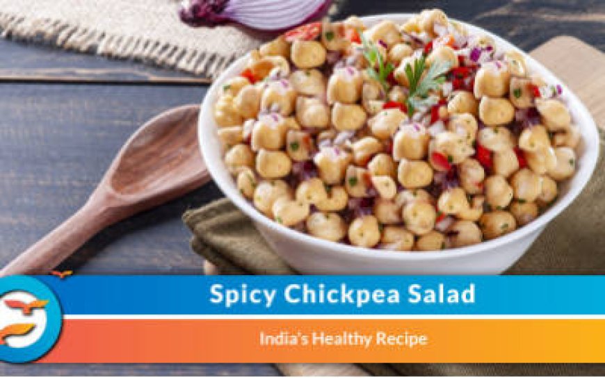 Spicy Chickpea Salad for Diabetes