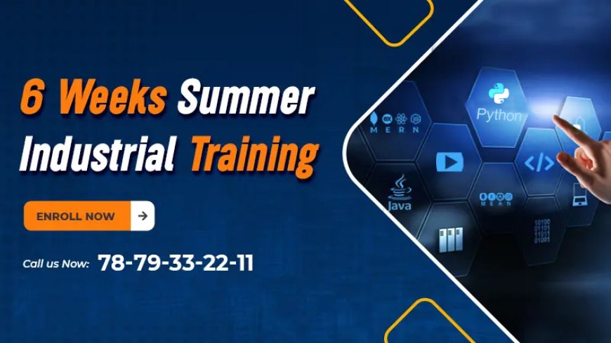 6-Week Summer Training | Summer Internship in Noida