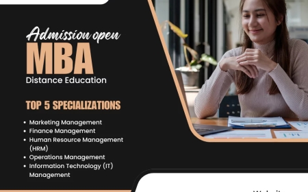 MBA from Distance University – UGC Approved Admission Guide