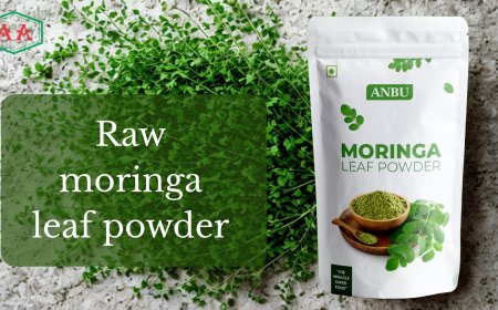 From Tree to Table: The Journey of Raw Moringa Leaf Powder