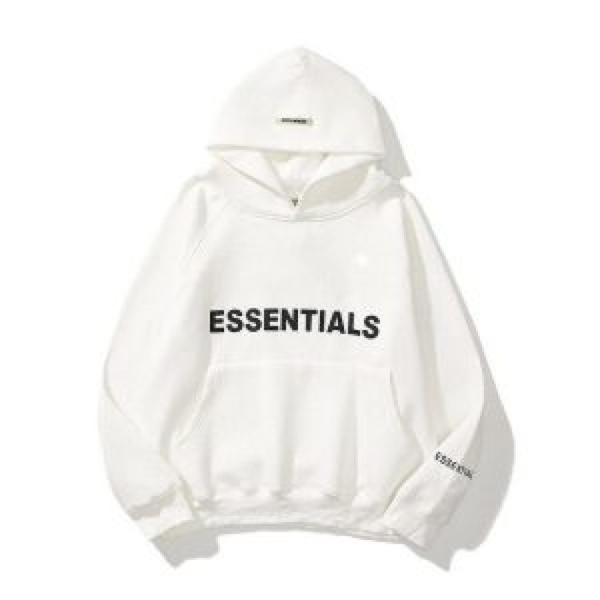Make Minimalism Bold with the Essentials Hoodie