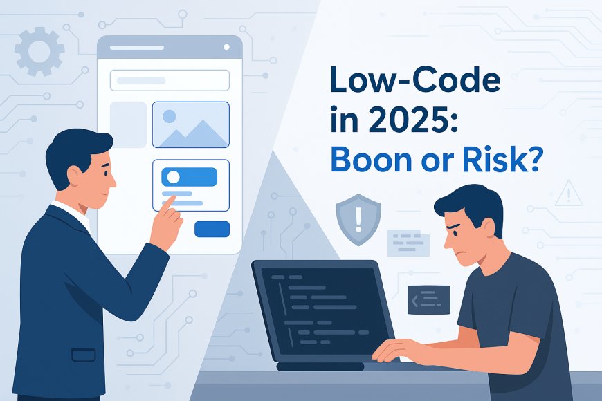 Low-Code App Development for Enterprises: A Boon or a Risk in 2025?