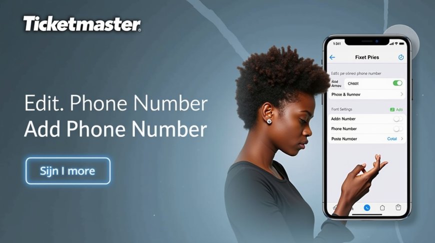 How to Edit or Add Your Phone Number on Ticketmaster: A Step-by-Step Guide