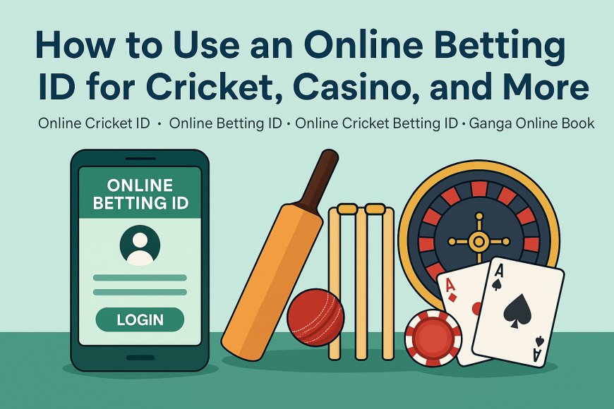 How to Use an Online Betting ID for Cricket, Casino, and More