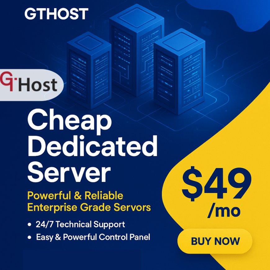 High Performance Dedicated Servers Canada | GTHost